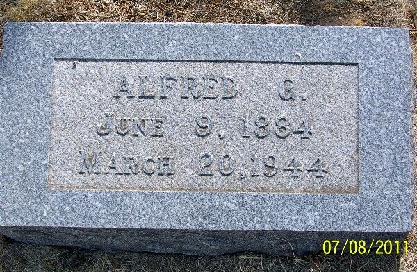 Alfred G. Faust Headstone