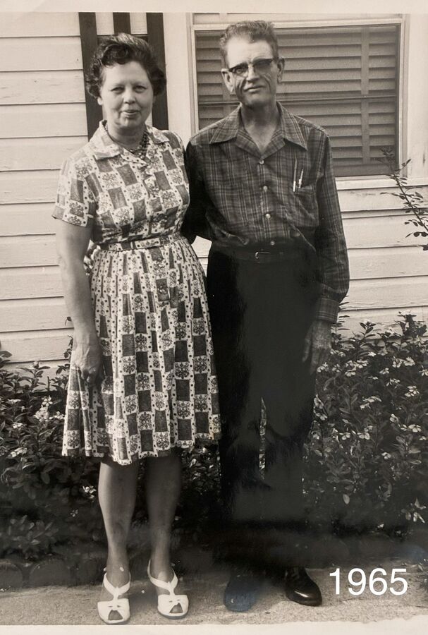 Elva and Cecil Altom in · 1965