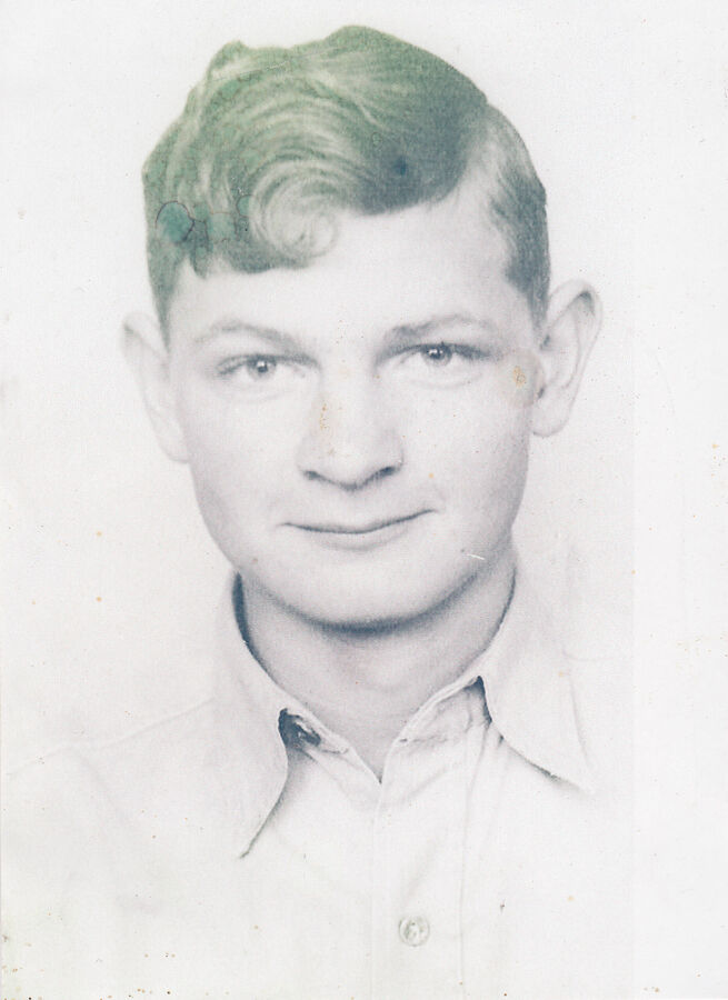 Leslie Velpo Blankenship as a teenager